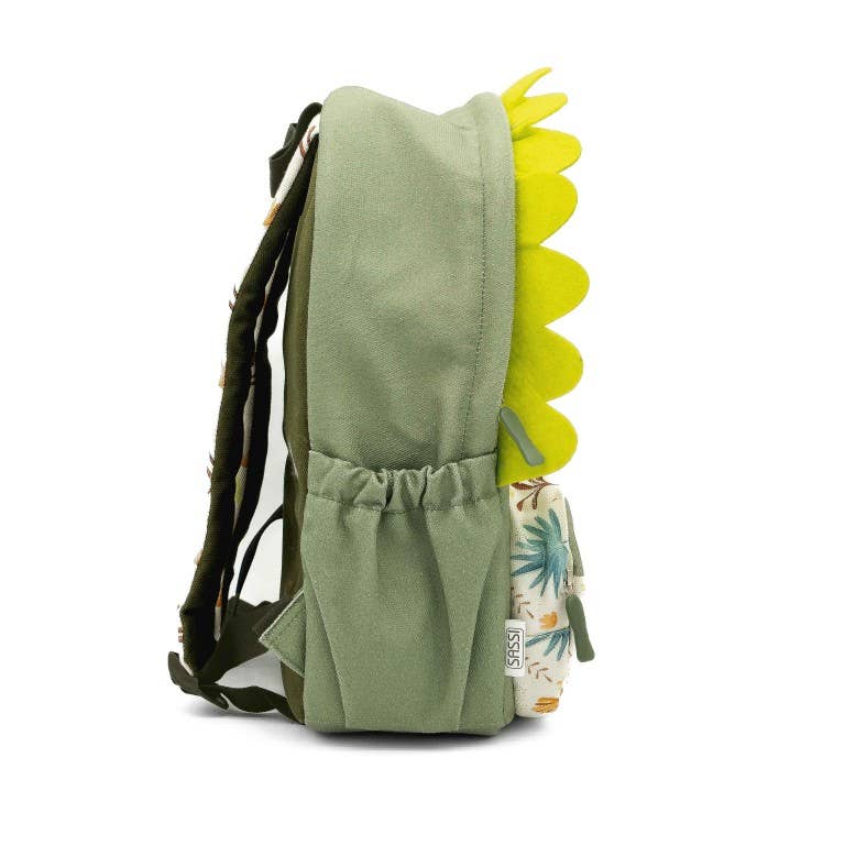 Large A4 backpack - Cracky the Dinosaur