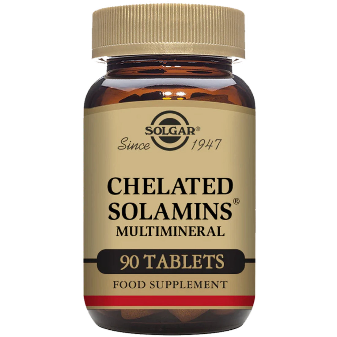 Solgar Chelated Solamins Multimineral Tablets for Overall Health Support