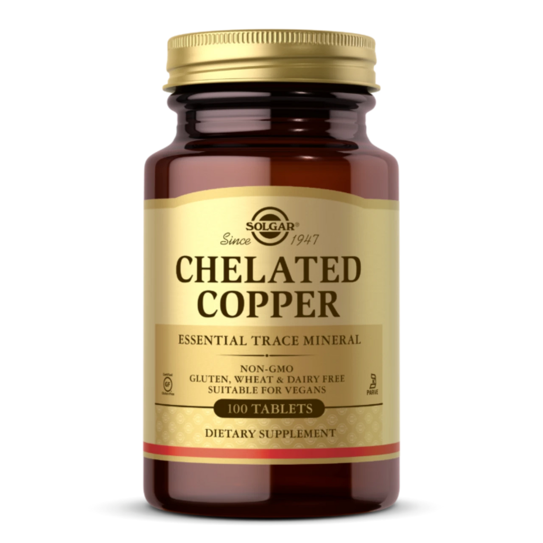 Solgar Chelated Copper - Essential Trace Mineral Supplement