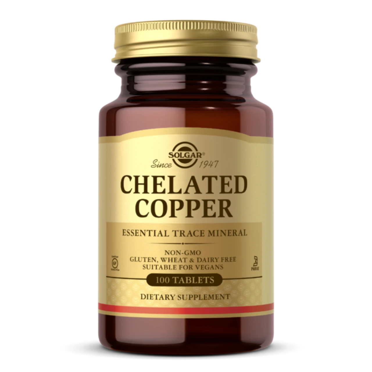 Solgar Chelated Copper - Essential Trace Mineral Supplement