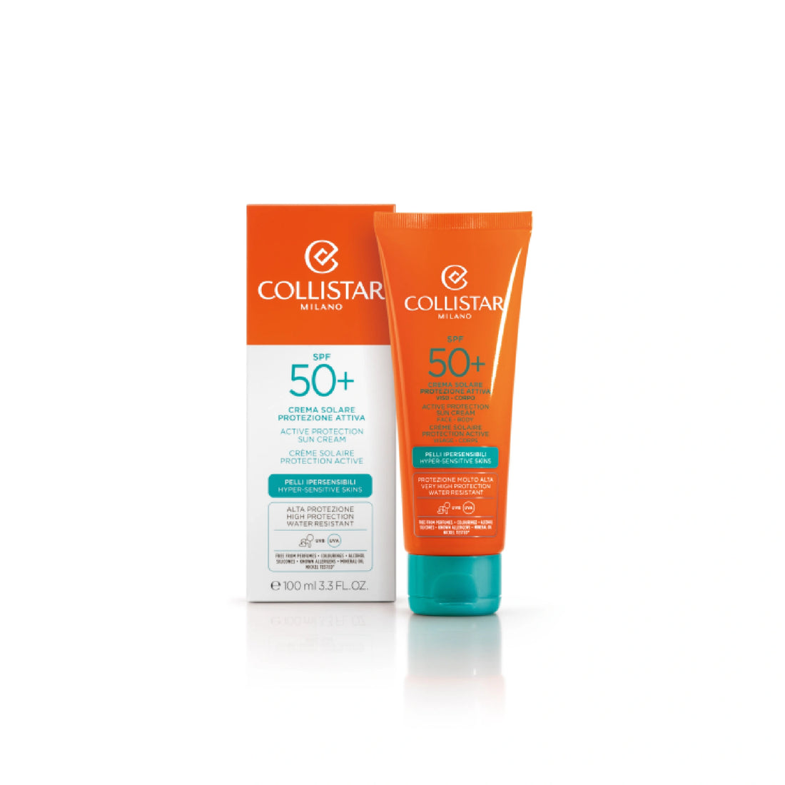 Collistar Active Protection Sun Cream SPF50+ - 50ml