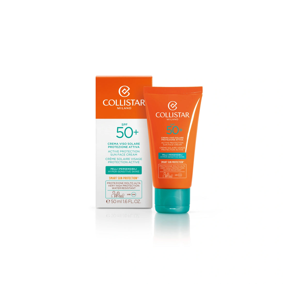 Collistar Active Protection Sun Face Cream SPF50+ - 50ml