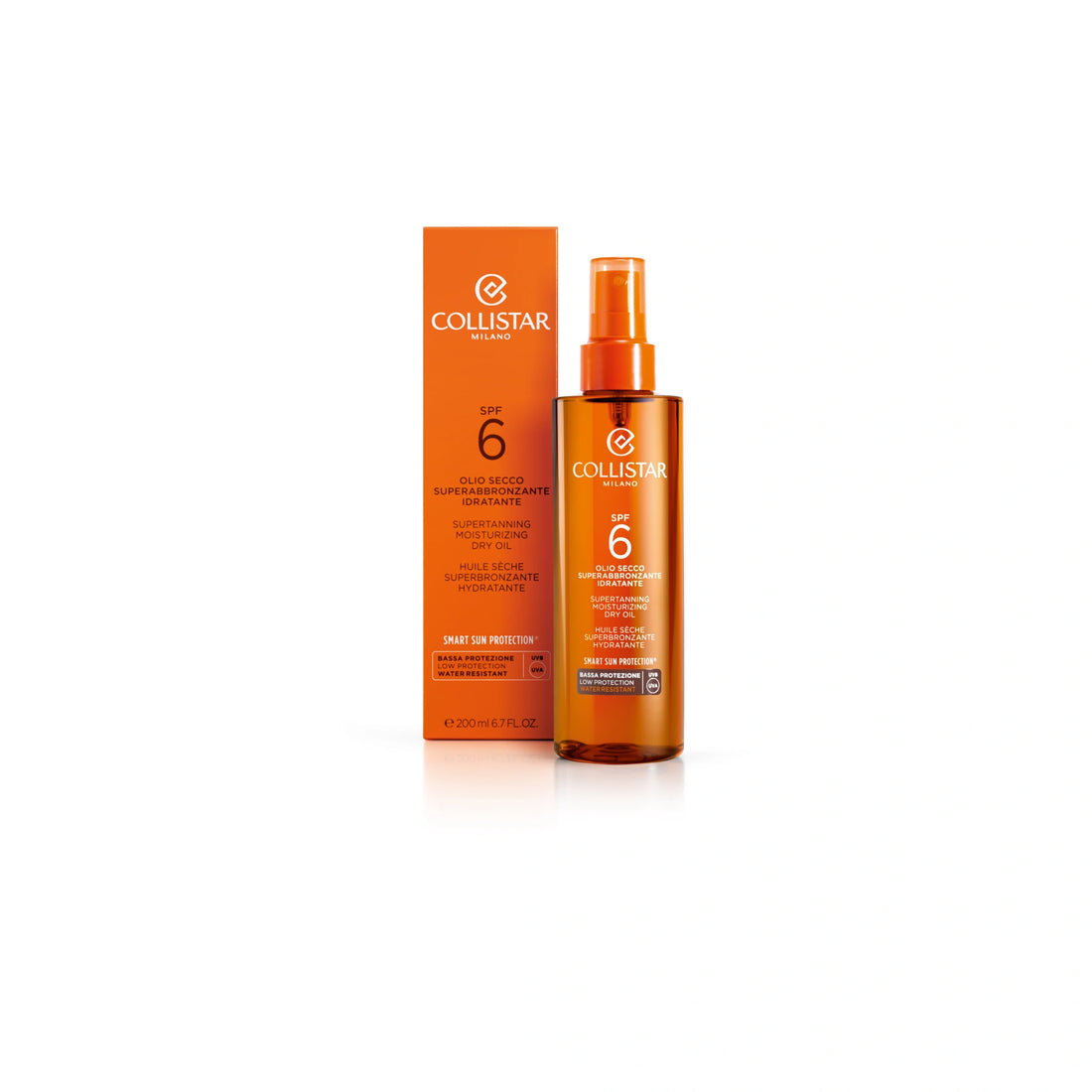 Collistar Supertanning Moisturizing Dry Oil  SPF 6 - 200ml