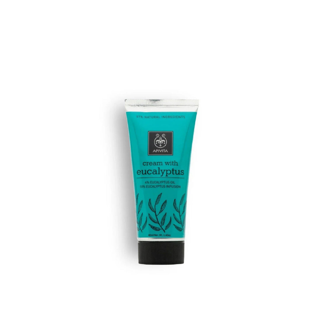 Apivita Cream with Eucalyptus – A jar of natural eucalyptus cream for soothing colds and coughs.