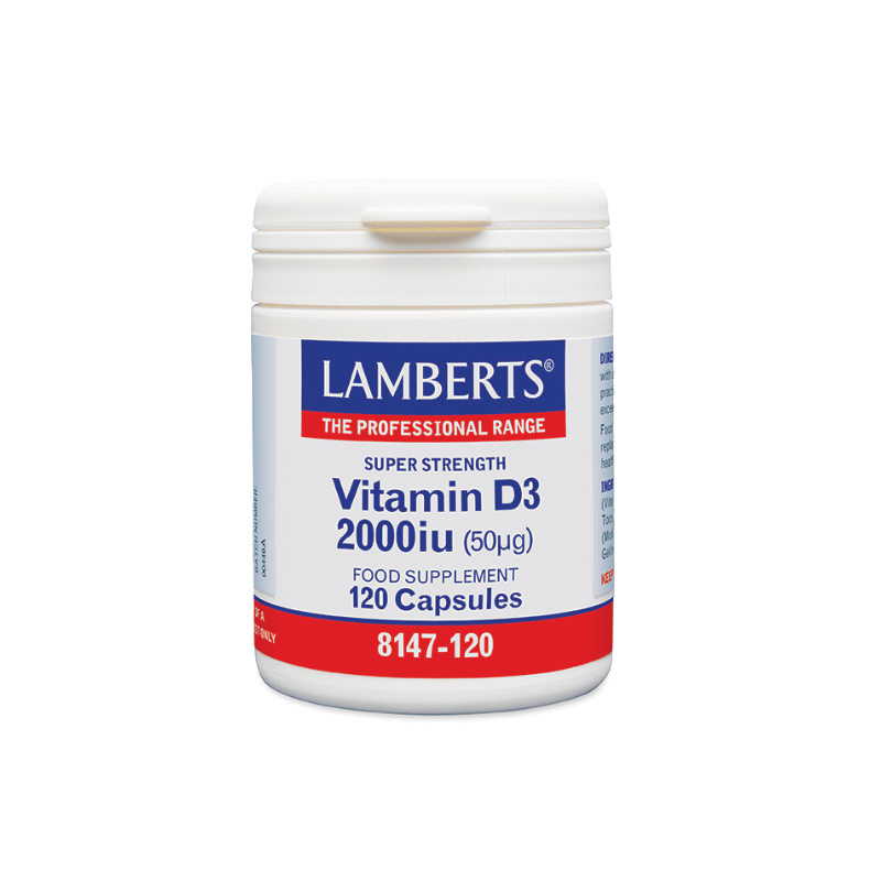 Lamberts Vitamin D 2000iu - Supports bone and immune health.