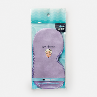 Silk Sleep Mask: Celery