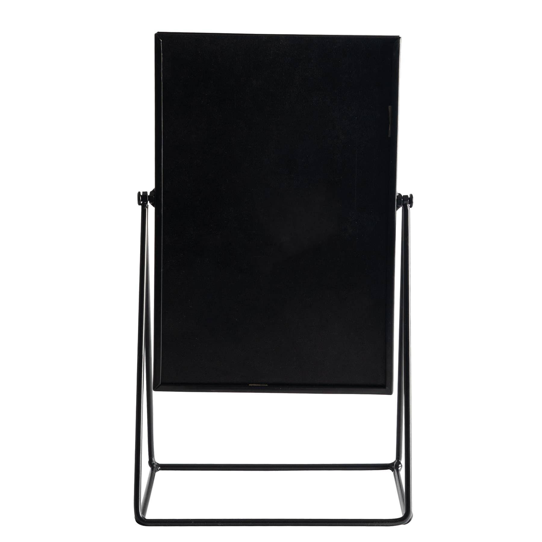 Harbour Housewares Dressing Table Mirror - 22cm - Black