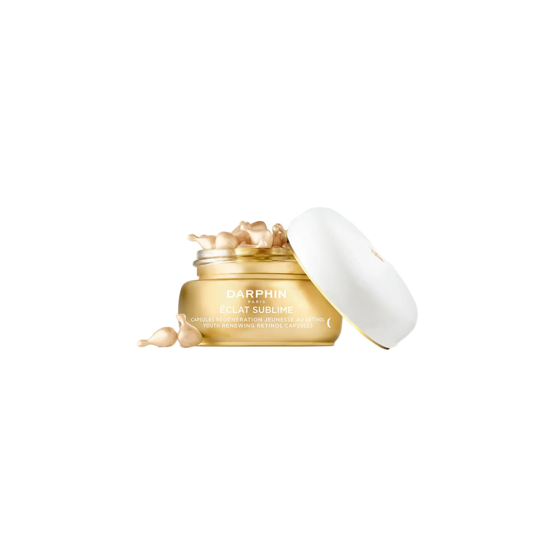 Darphin Éclat Sublime Youth Renewing Retinol Capsules – overnight retinol capsules for face and eyes that smooth and rejuvenate skin.