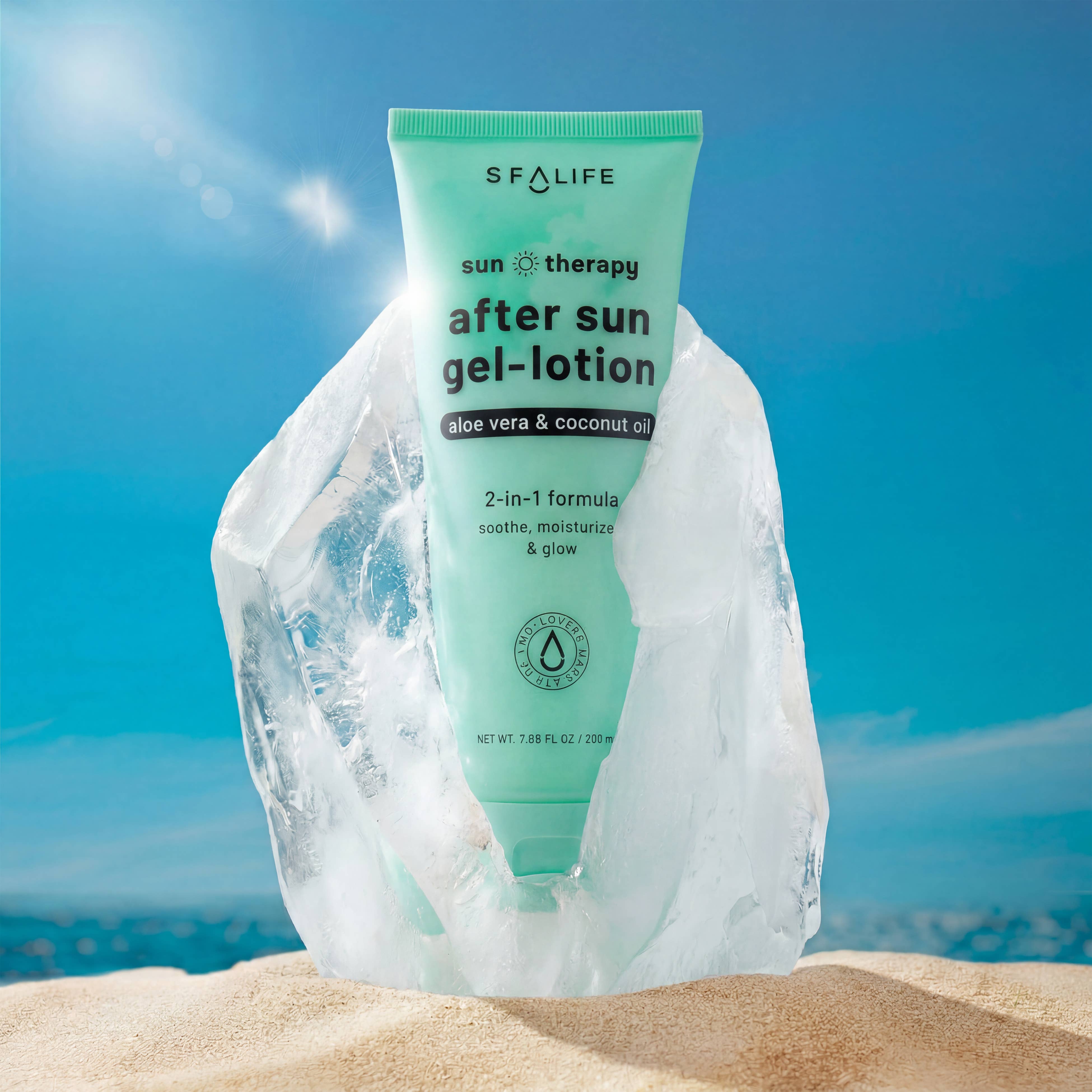 After Sun Gel-Lotion 2 in1 Aloe Vera & Coconut Oil | Summer