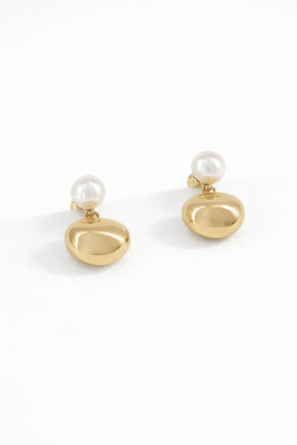 Stainless steel earrings 124AQ311N: Or