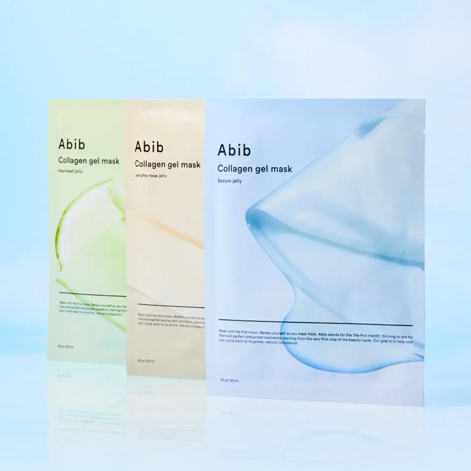 [Abib] Collagen Gel Mask, 3 types: Jericho Rose