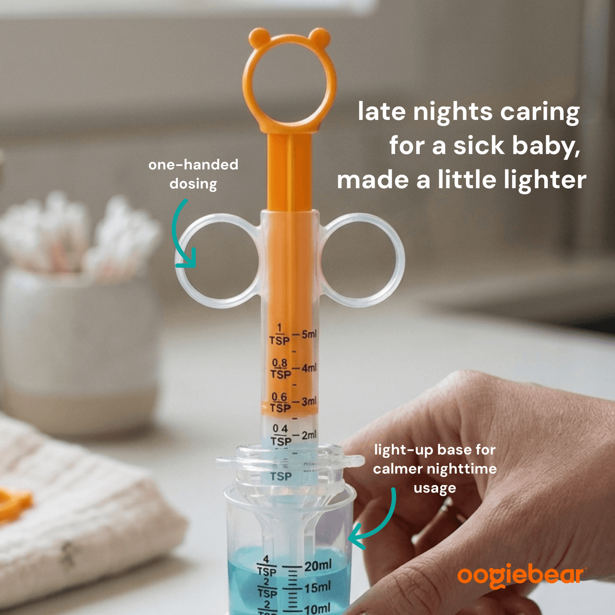 Oogiebear light-up baby medicine kit (4-piece)