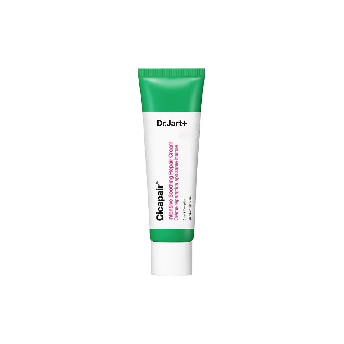 Dr. Jart+ Cicapair™ Intensive Soothing Repair Cream – Silky anti-redness moisturiser for sensitive and post-treatment skin.