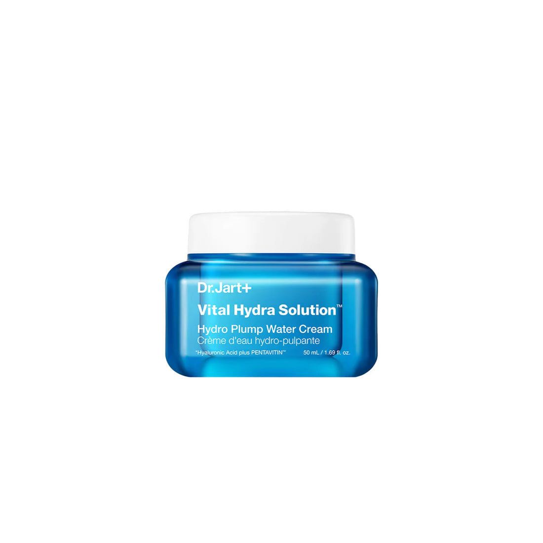 Dr. Jart+ Vital Hydra Solution™ Hydro Plump Water Cream – lightweight gel moisturizer for deep hydration, plump, and glowing skin.