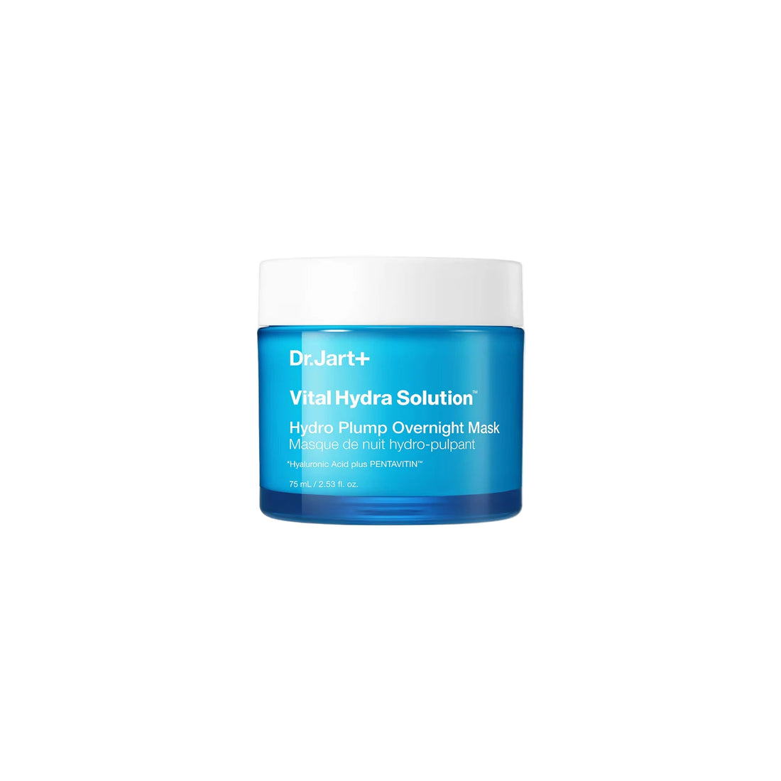 Dr. Jart+ Vital Hydra Solution™ Hydro Plump Overnight Mask – hydrating water-gel night mask for plump, glowing, and smooth skin.