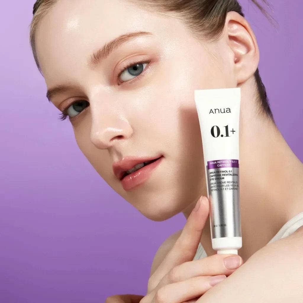 Anua - Retinol 0.1 Caffeine Revitalizing Eye Cream