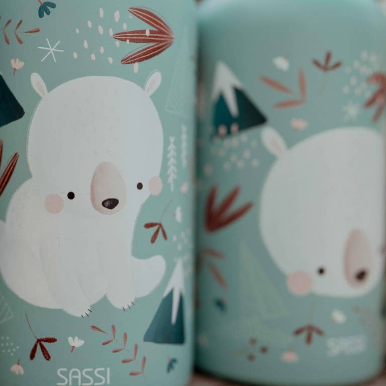 500ml stainless steel water bottle - Munchy the Bear
