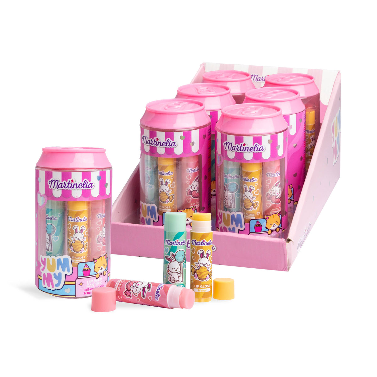 MARTINELIA YUMMY LIP BALM CAN TRIO