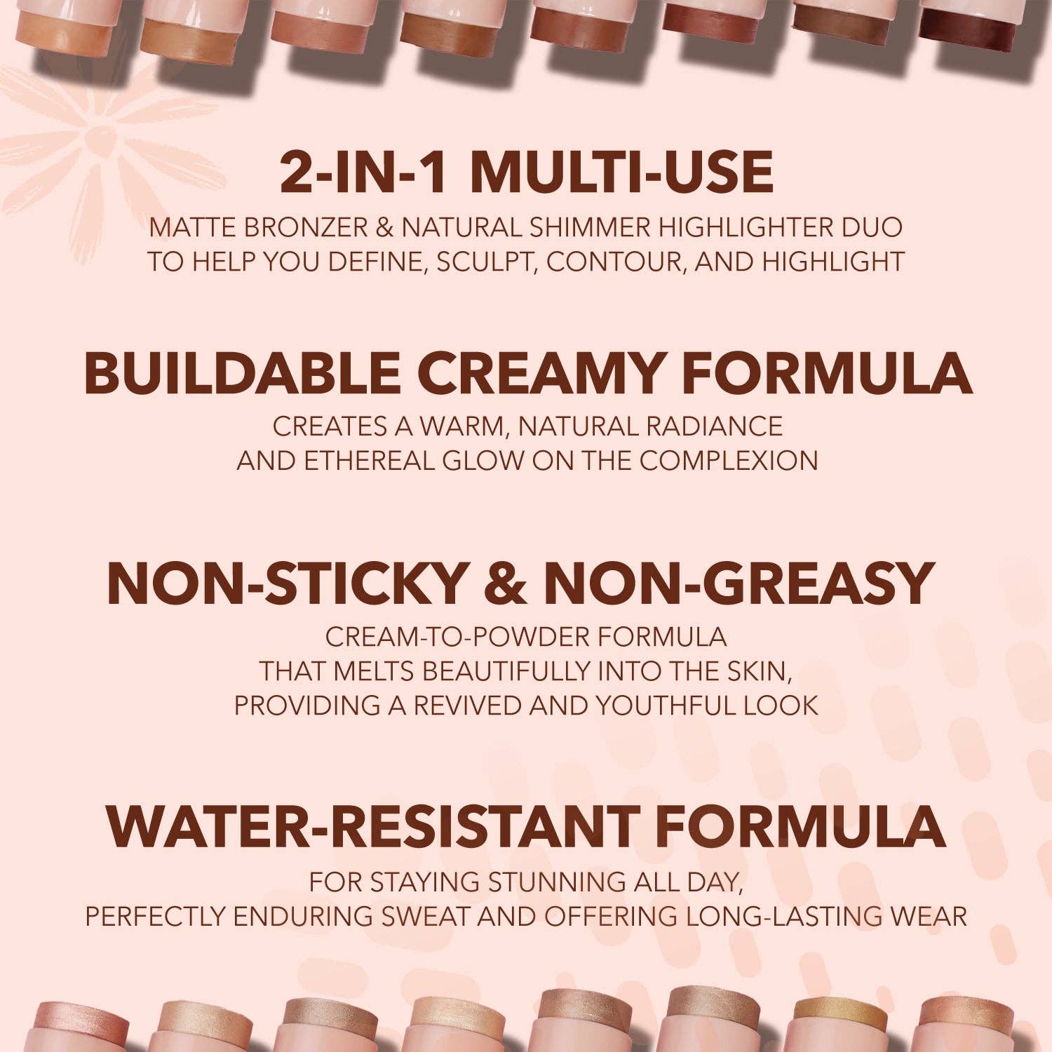 Sculpt & Glow Duo Stick (100, Fun Day Out)