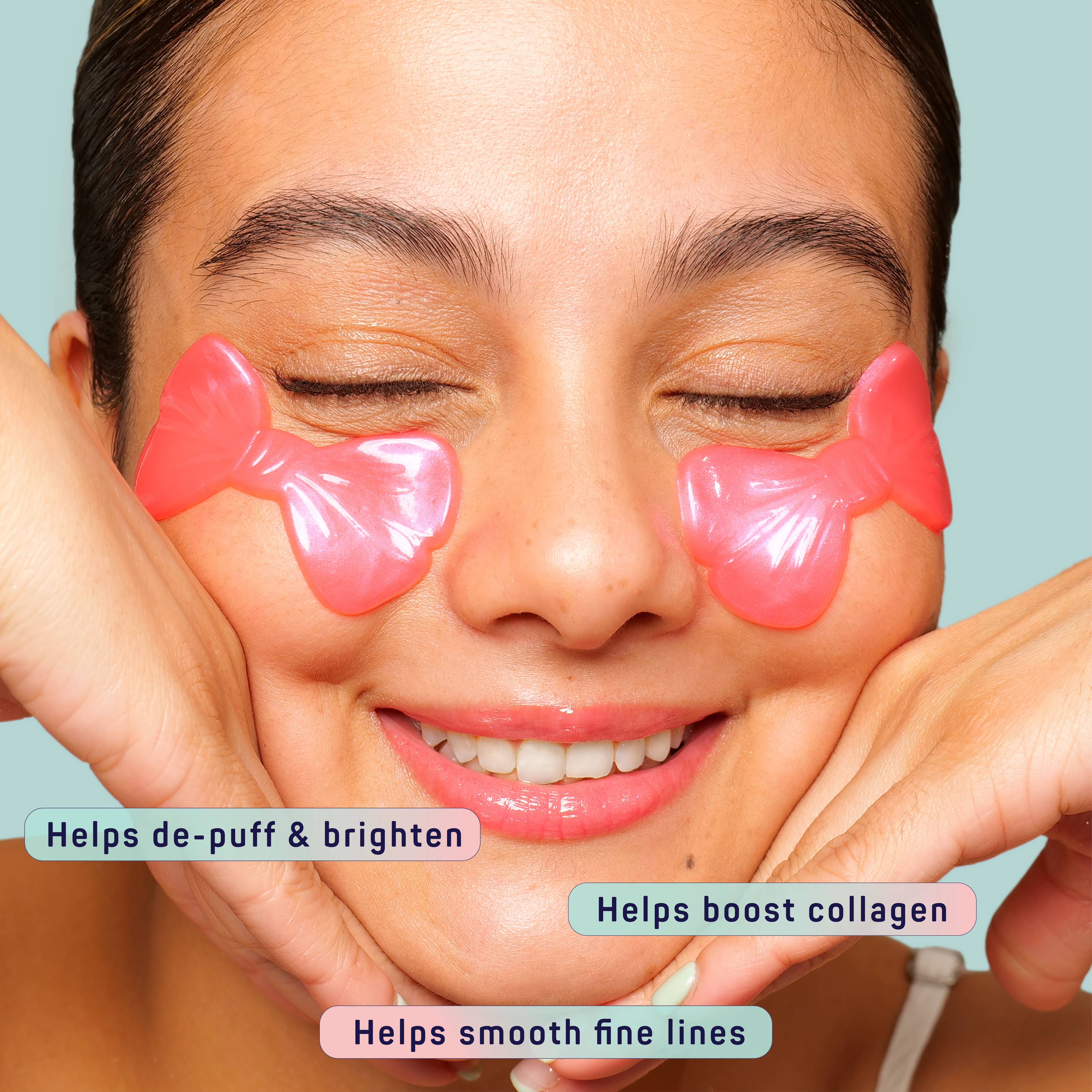 Pretty in Pink | Coquette Bow Shaped Undereye Patches | 8 Pk