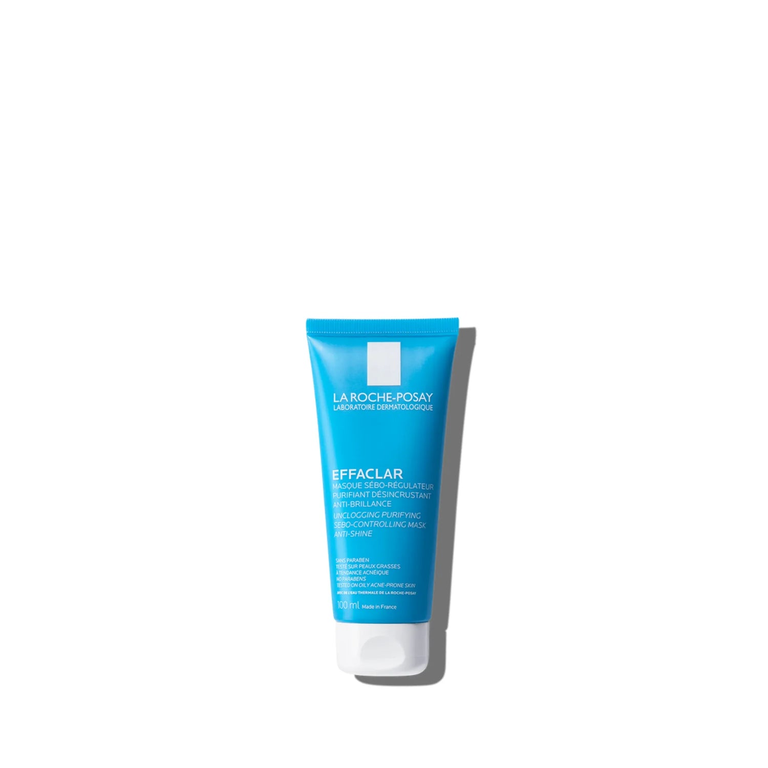 La Roche-Posay Effaclar Sebo-Regulating Mask for controlling oil and purifying acne-prone skin.