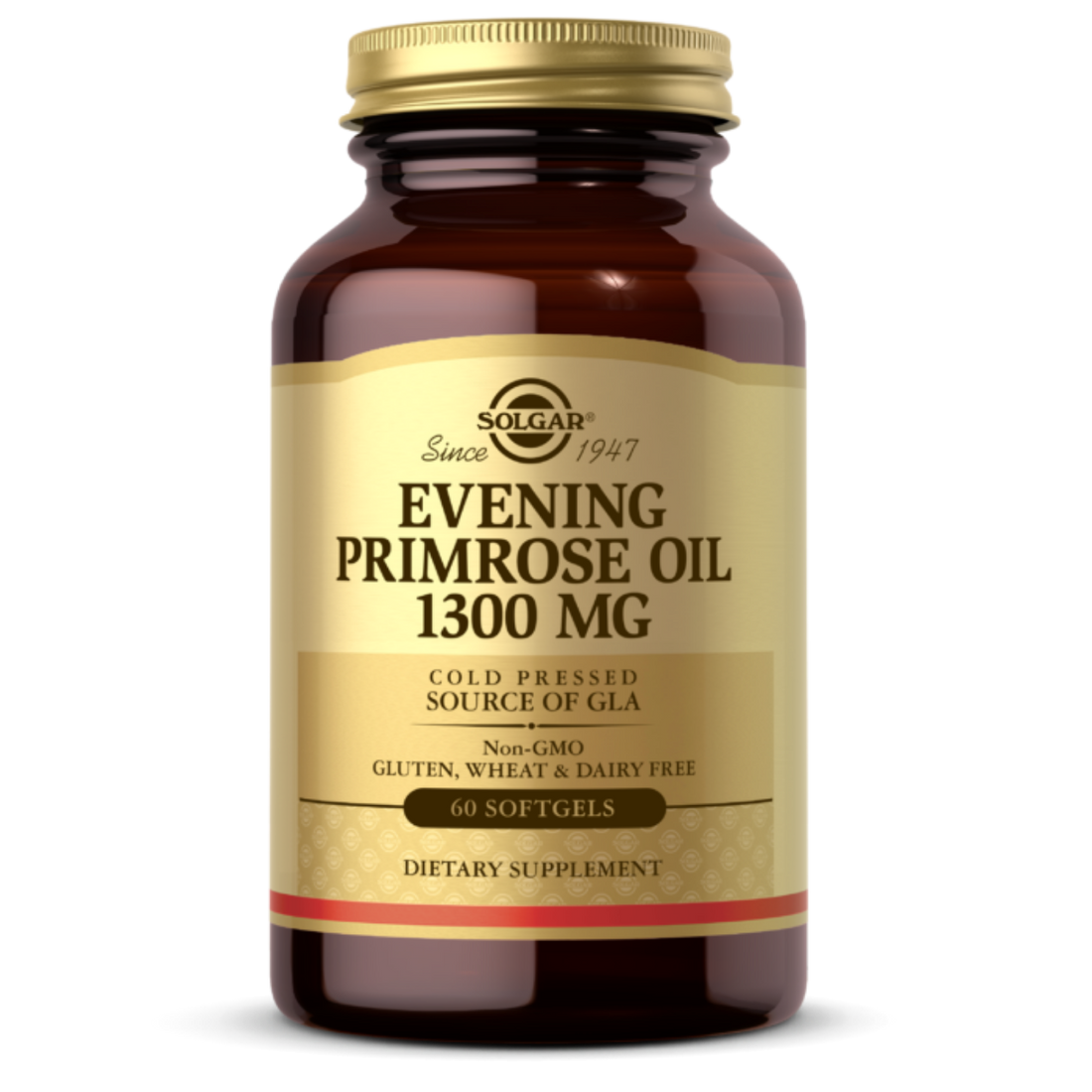 Solgar Evening Primrose Oil 1300mg Softgels - Supports healthy skin and helps with dry skin.