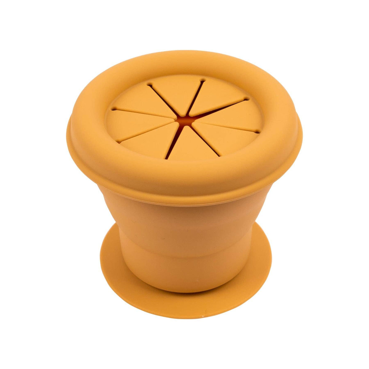 Baby Silicone Snack Pot - By Tiny Dining: Silver Sage