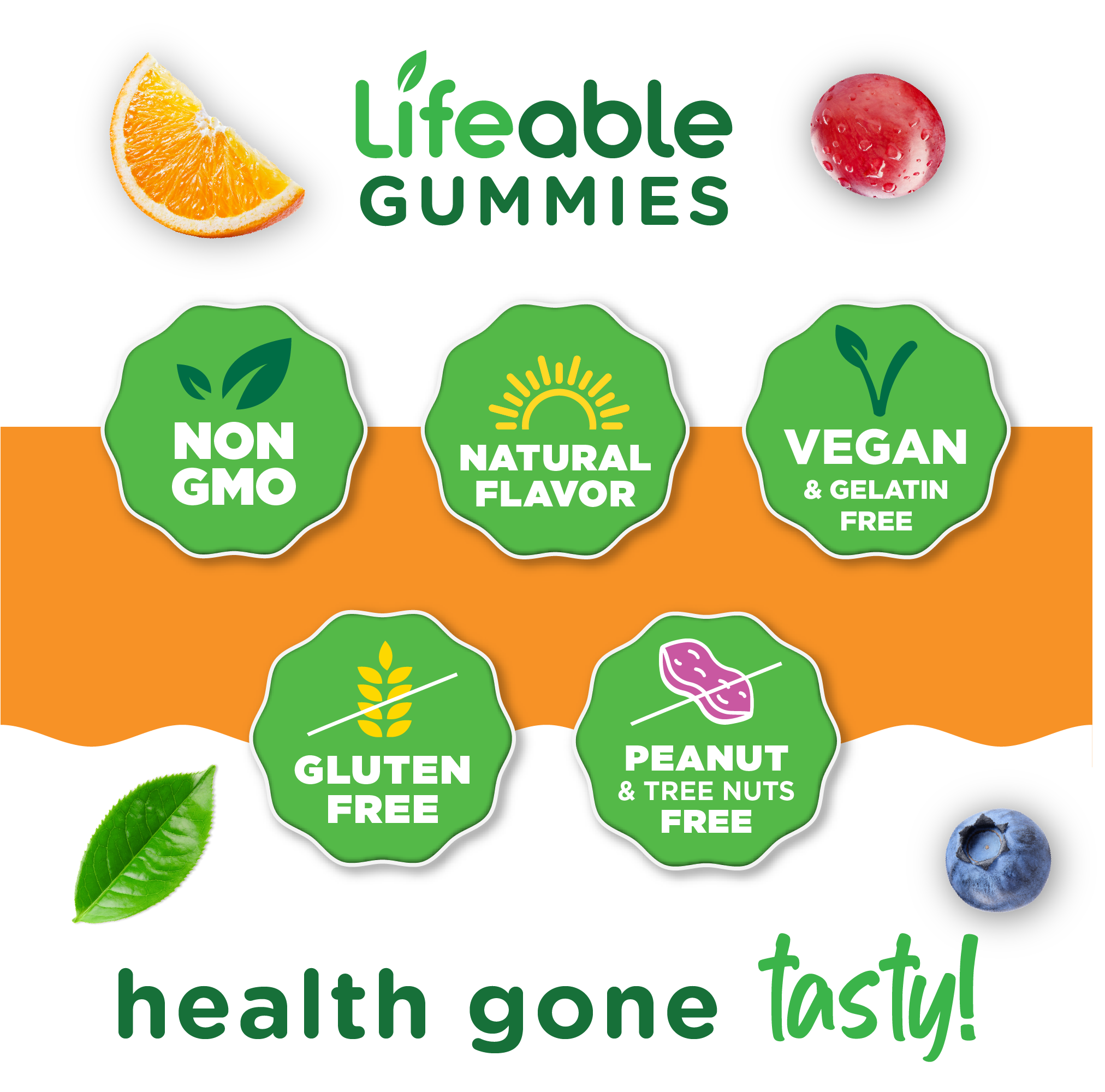 Lifeable Menopause Relief Gummies for Women, 60 ct