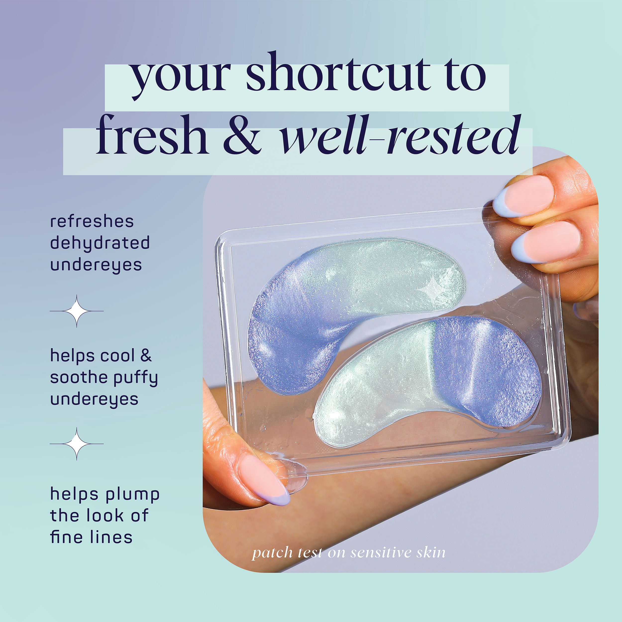 Hydrating Eye Patches | Hyaluronic Acid & Aloe | 8 Pack