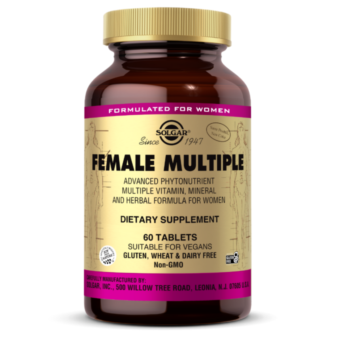 Solgar Female Multiple - Advanced multivitamin and herbal formula for women&
