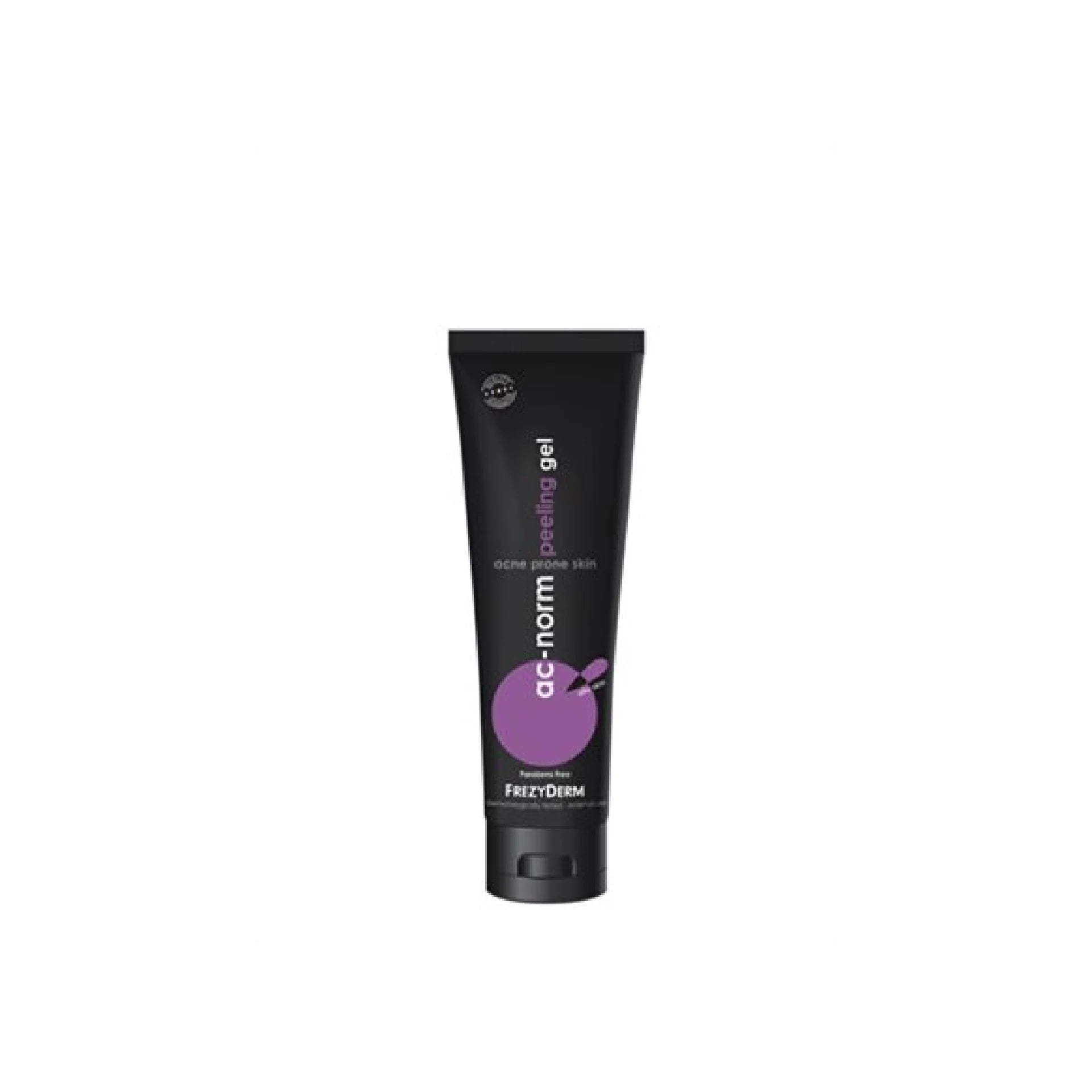 Frezyderm Ac-Norm Peeling Gel for exfoliation, deep cleansing, and acne-prone skin care.