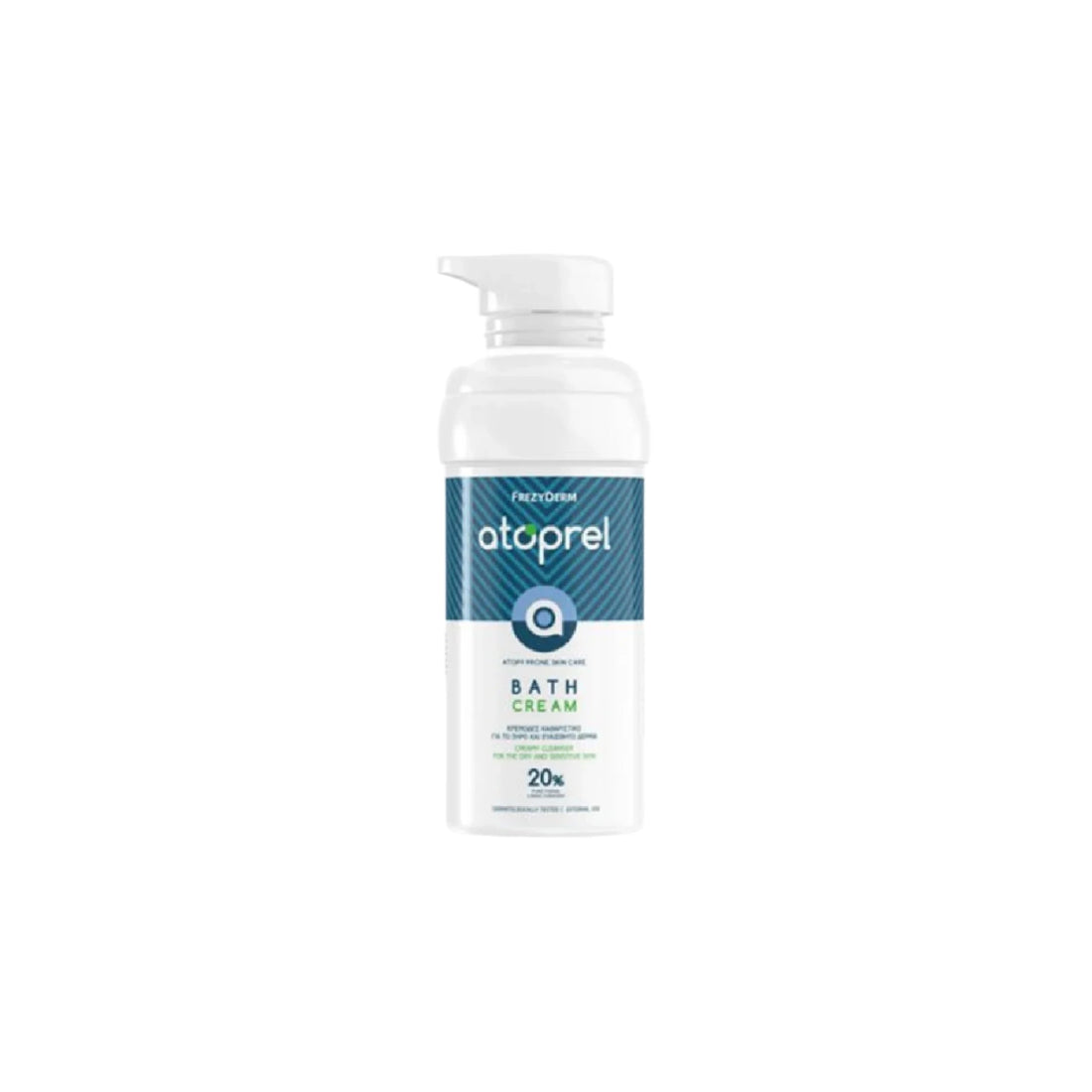 Frezyderm Atoprel Bath Cream – Creamy cleanser for dry, sensitive, and atopic skin. Suitable for all ages and gentle on the face and body.