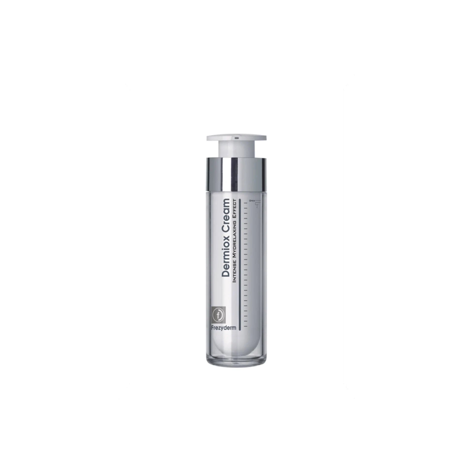 Frezyderm Dermiox Cream next to a mirror, ideal for anti-aging skincare.