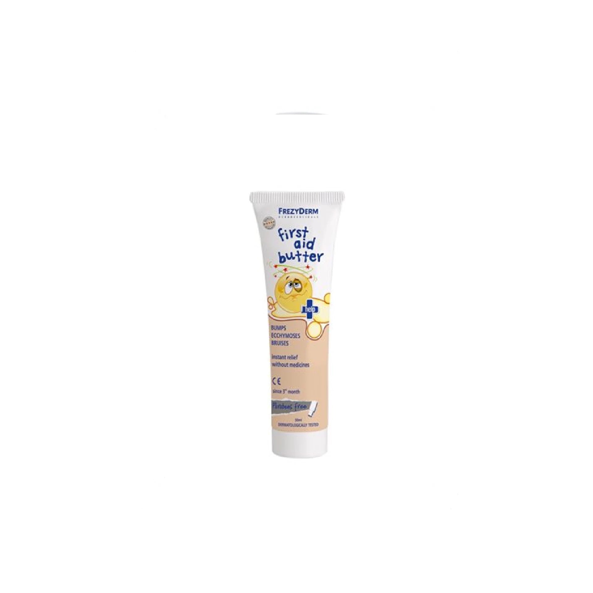 Frezyderm First Aid Butter gel for bruises and swelling.