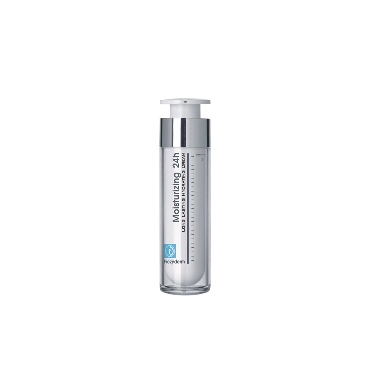 Frezyderm Moisturizing 24h Cream for face and neck hydration.