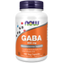 NOW Foods GABA 500 mg Veg Capsules - Neurotransmitter support and relaxation.