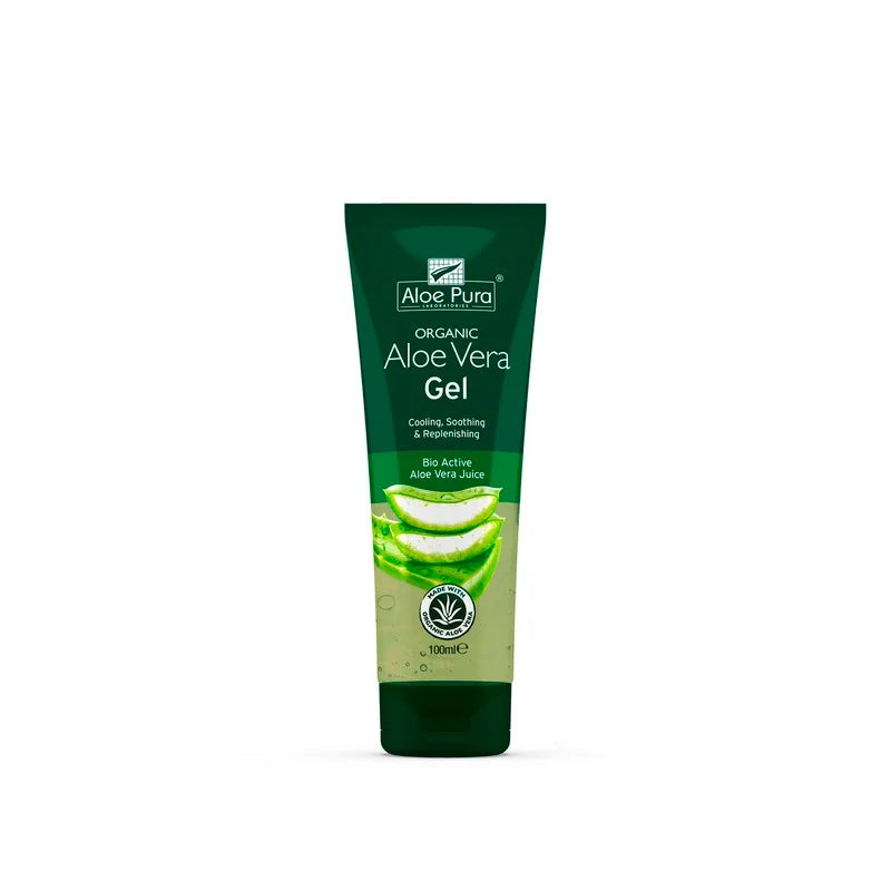 Optima Organic Aloe Vera Gel 99.9% - Soothing and moisturizing gel for skin care.