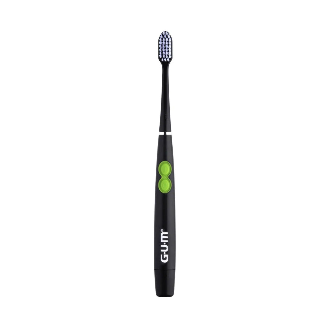 GUM Sonic Battery Toothbrush - White/Black