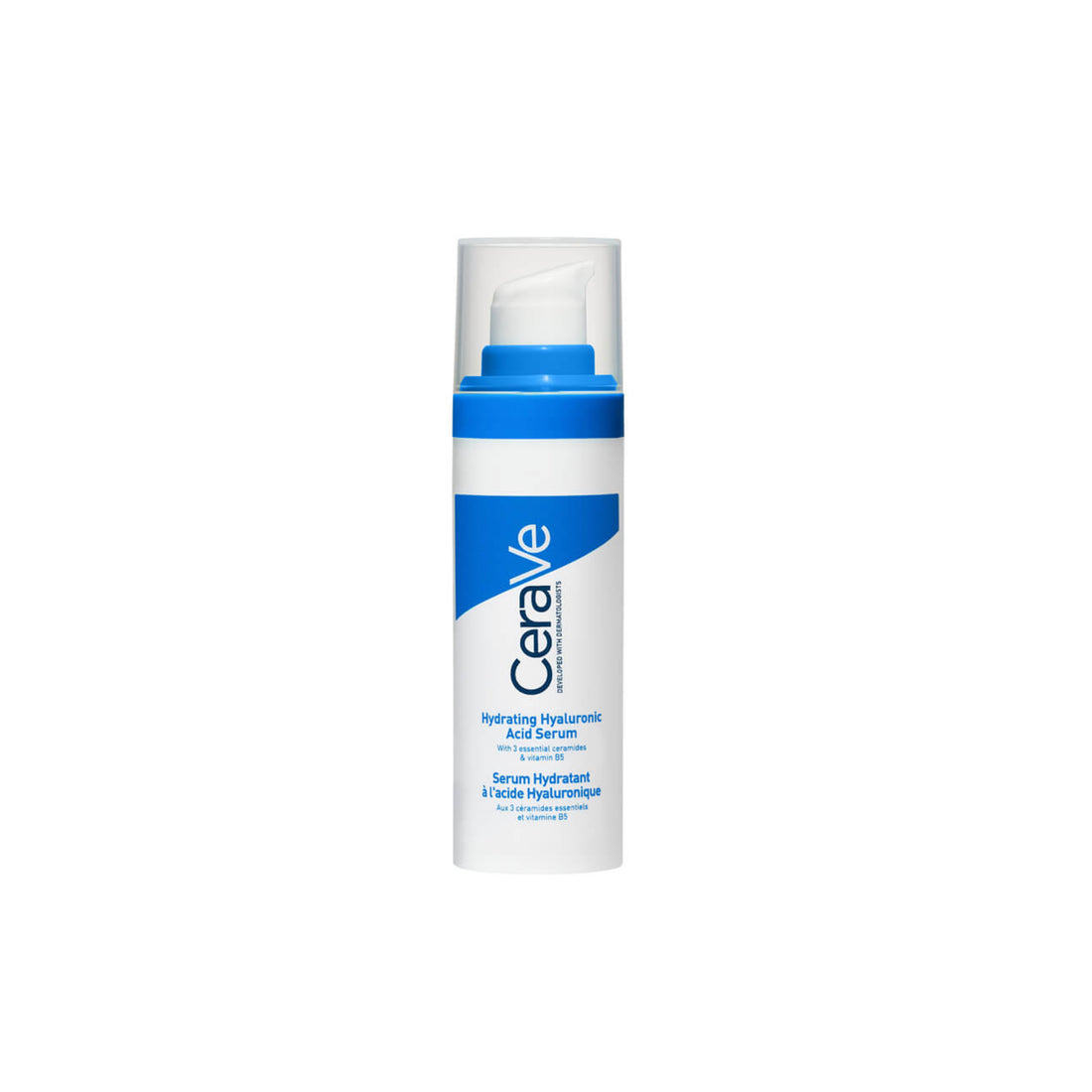 CeraVe Hydrating Hyaluronic Acid Serum - Deep hydration and skin barrier support.