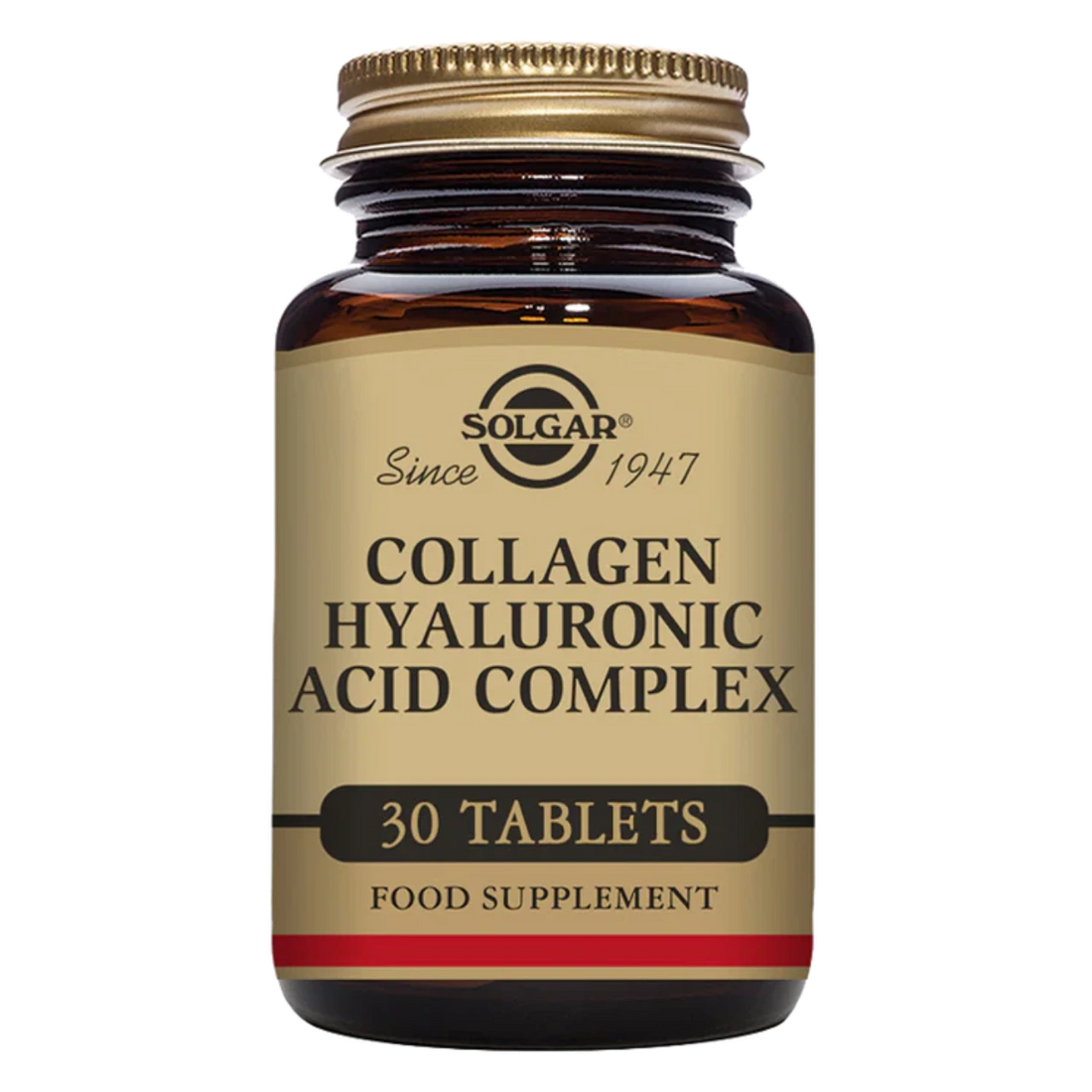 Solgar Collagen Hyaluronic Acid Complex - Enhances skin hydration and joint health.