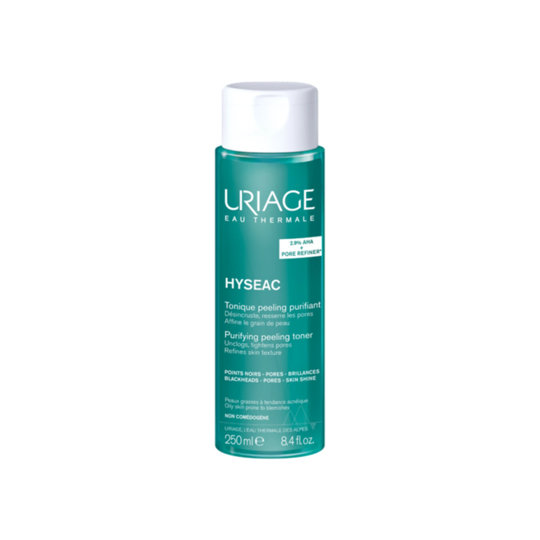 Uriage Hyséac Purifying Toner for oily and acne-prone skin.