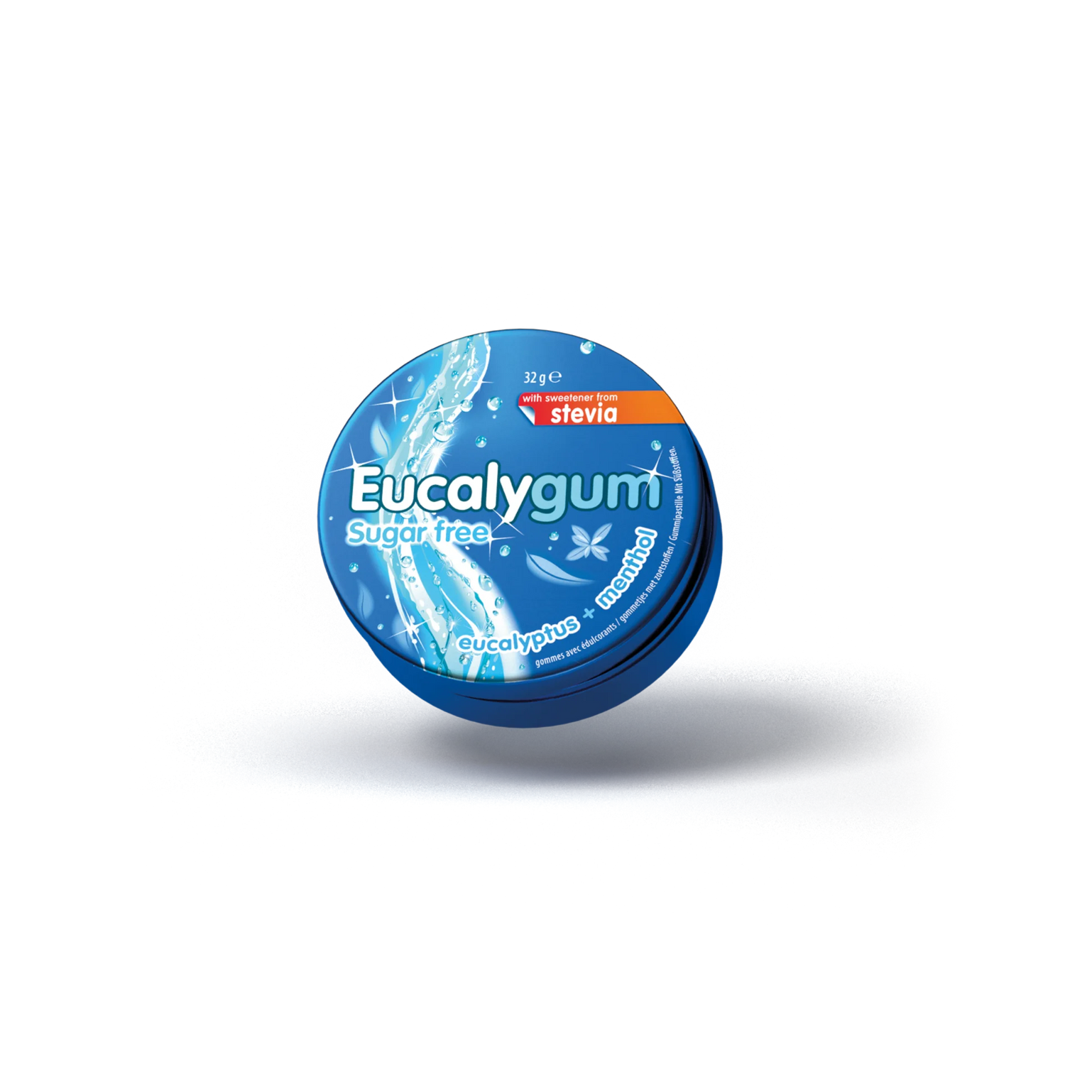 Eucalygum Sugar-Free, refreshing gum for easy breathing