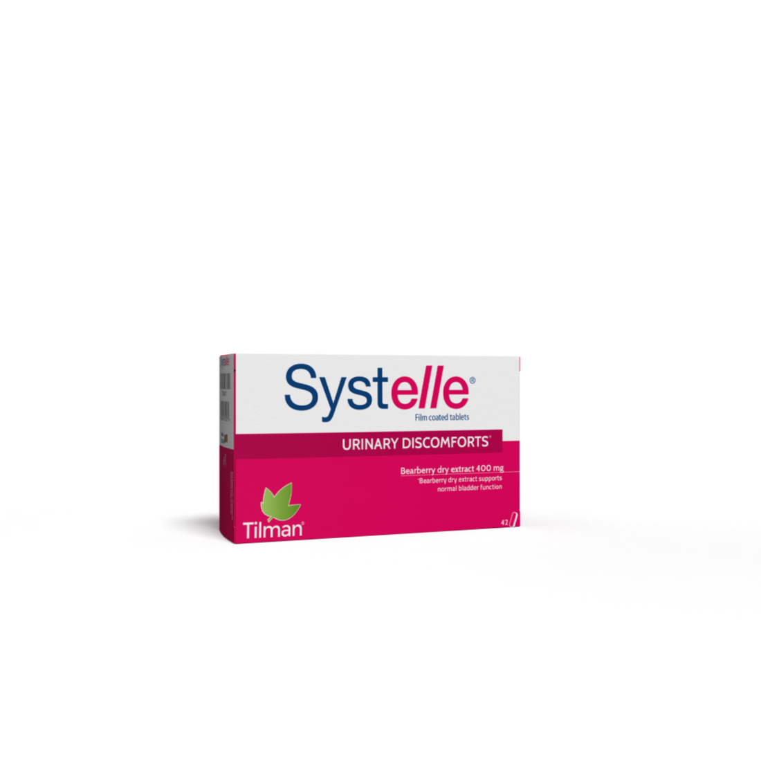 Tilman Systelle tablets with bearberry for urinary tract health.
