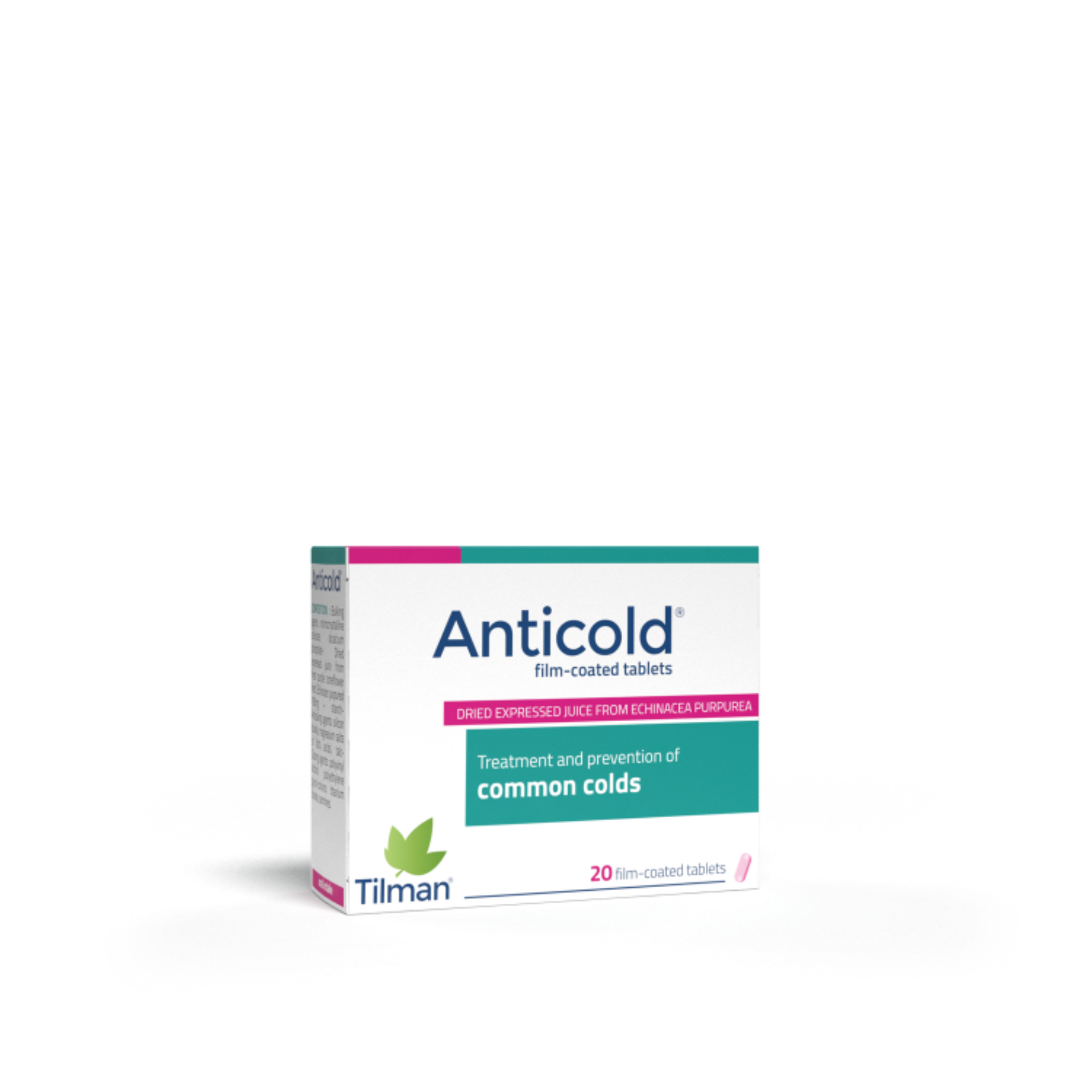 Tilman Anticold Tablets for treatment and prevention of common colds.