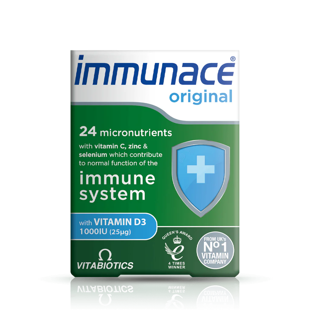 Vitabiotics Immunace Original Tablets - Comprehensive immune system support.