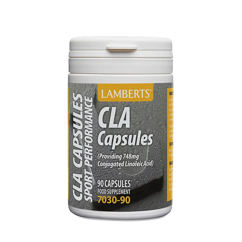 Lamberts CLA 1000mg - Supports natural fat metabolism and muscle mass balance.