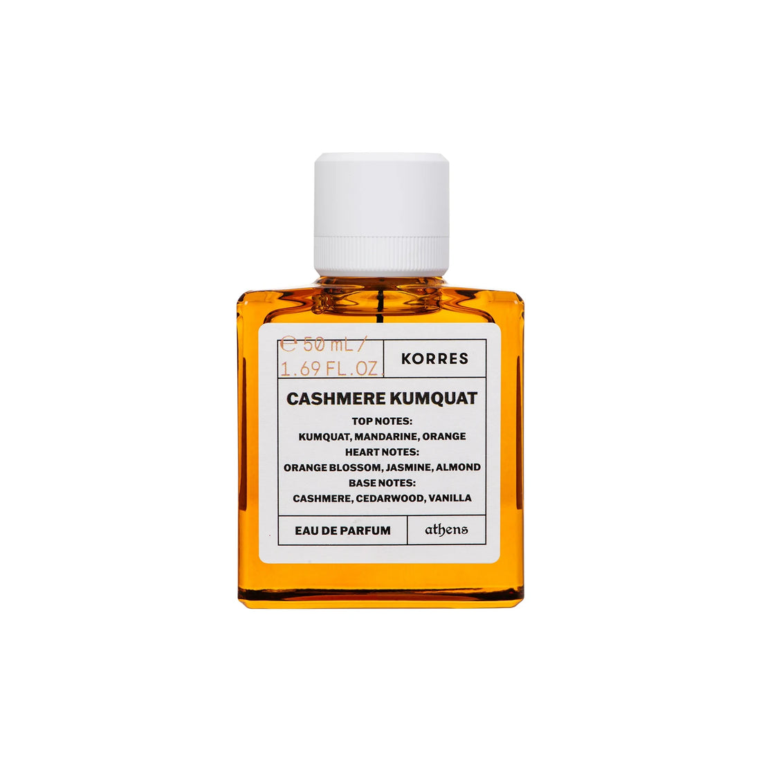 Korres Eau De Parfum Cashmere Kumquat 50ml bottle