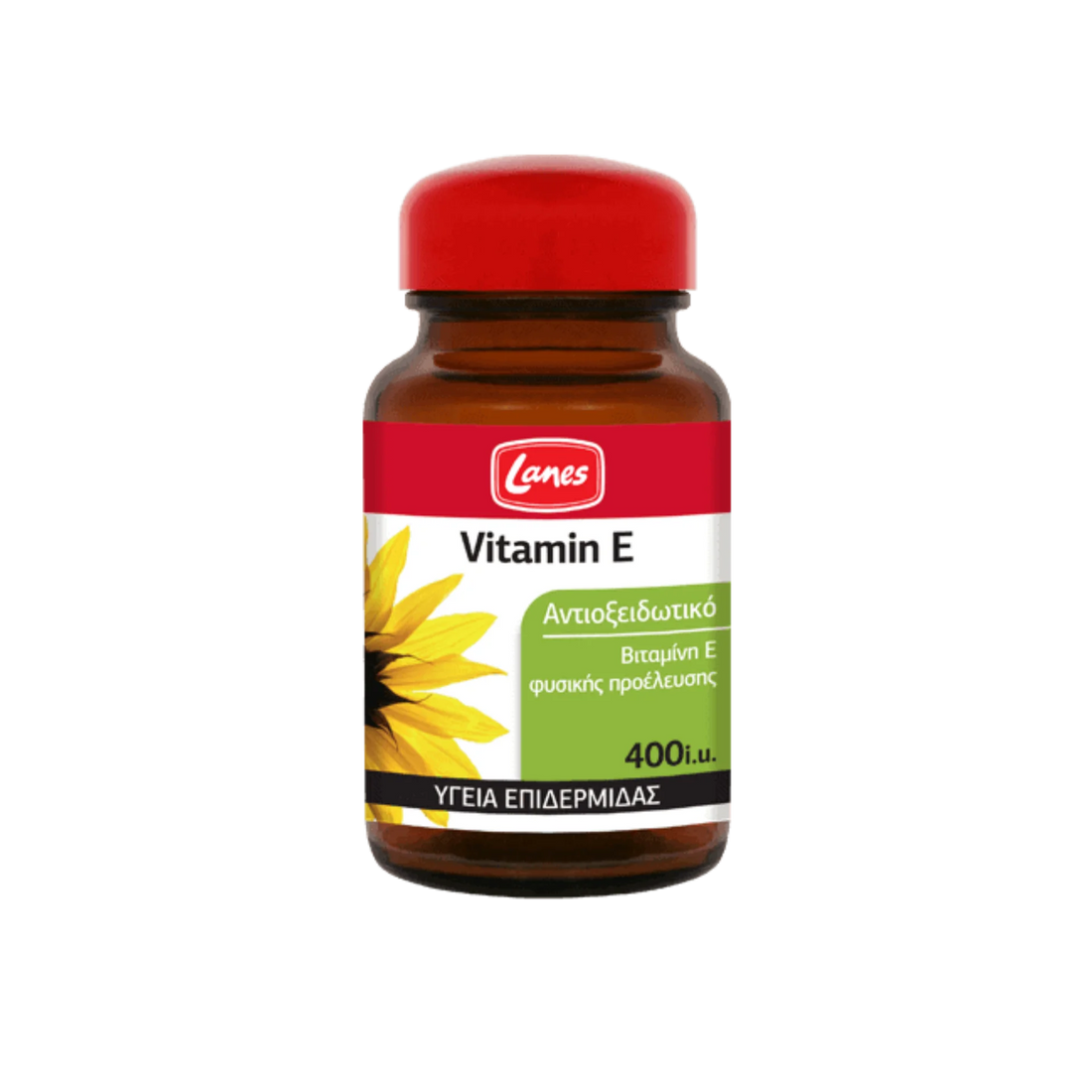 Lanes Vitamin E Supplement - 400 IU of natural d-alpha tocopherol for antioxidant protection.