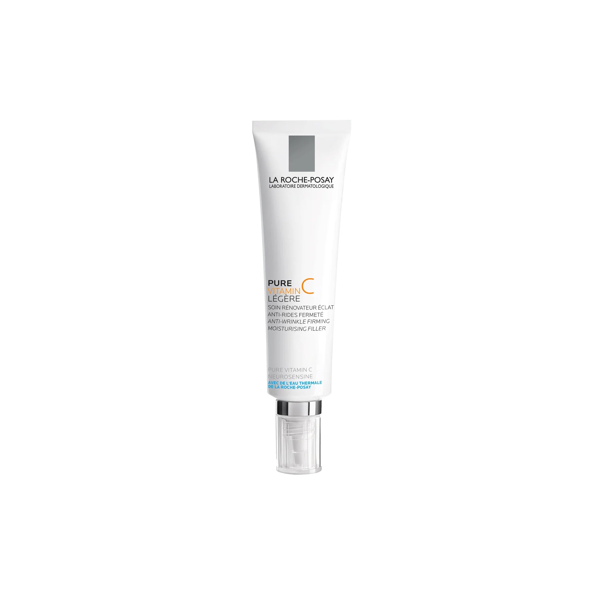 La Roche-Posay Redermic C Anti-Wrinkle Face Cream for reducing wrinkles and improving skin texture.