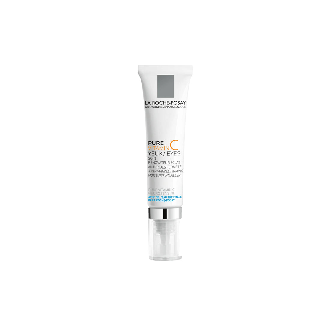 La Roche-Posay Redermic C Eyes Anti-Wrinkle Eye Cream for reducing wrinkles and dark circles around the eyes.